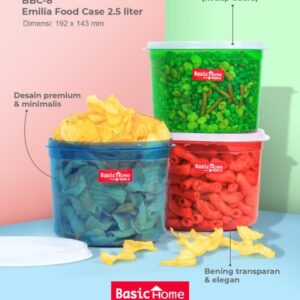 emilia food case 2.5 lt