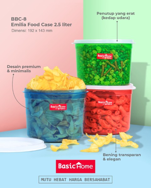 emilia food case 2.5 lt