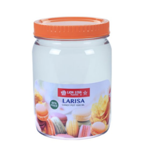 larisa round candy pot 1500ml